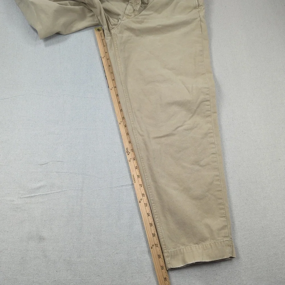 Polo Ralph Lauren Pants Mens 32x30 Khaki Belted Casual Preppy Outdoor‎